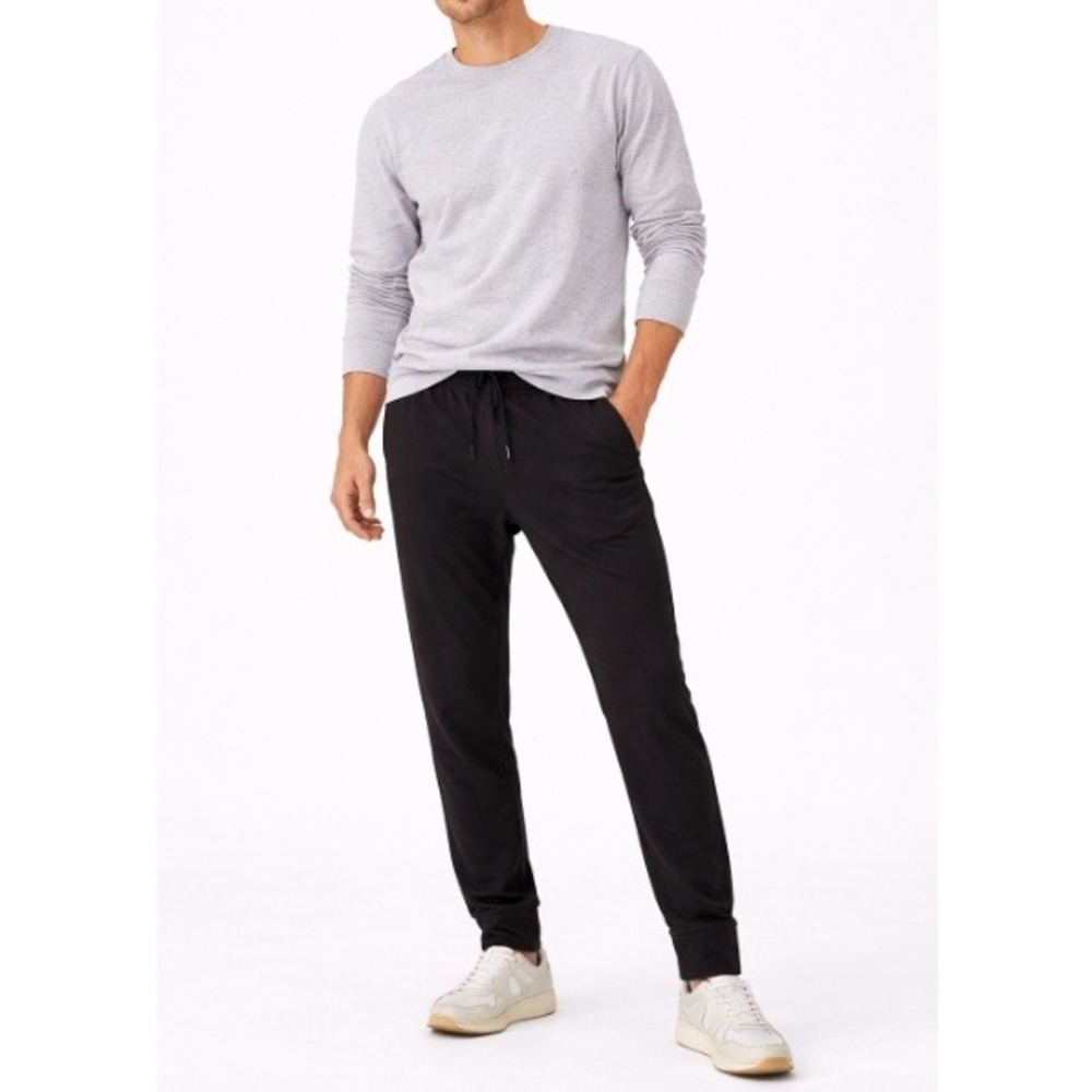 Lululemon Men's Black Surge Hybrid Tapered Training Pant Joggers Size S
